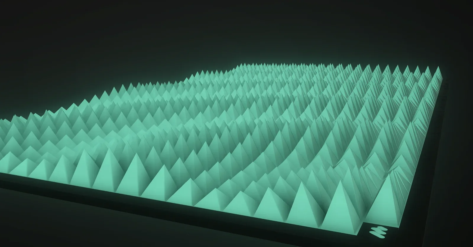 A Pulse face lit, raking light